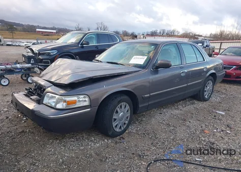 2007 Mercury Grand Marquis Gs z USA, uszkodzony, nr VIN 2MEFM74V67X611691